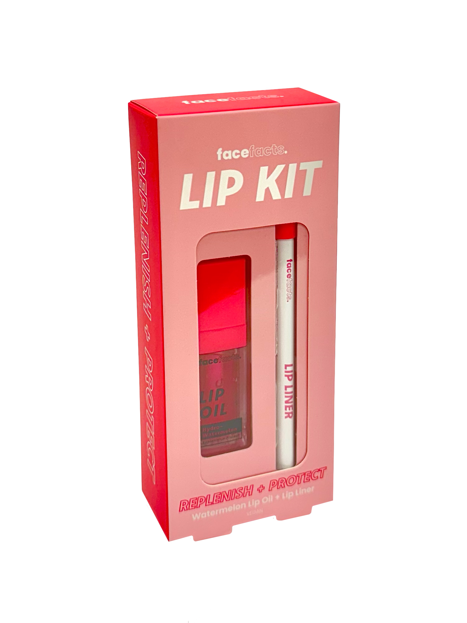 Face Facts Lip Kit Watermelon Replenish & Protect