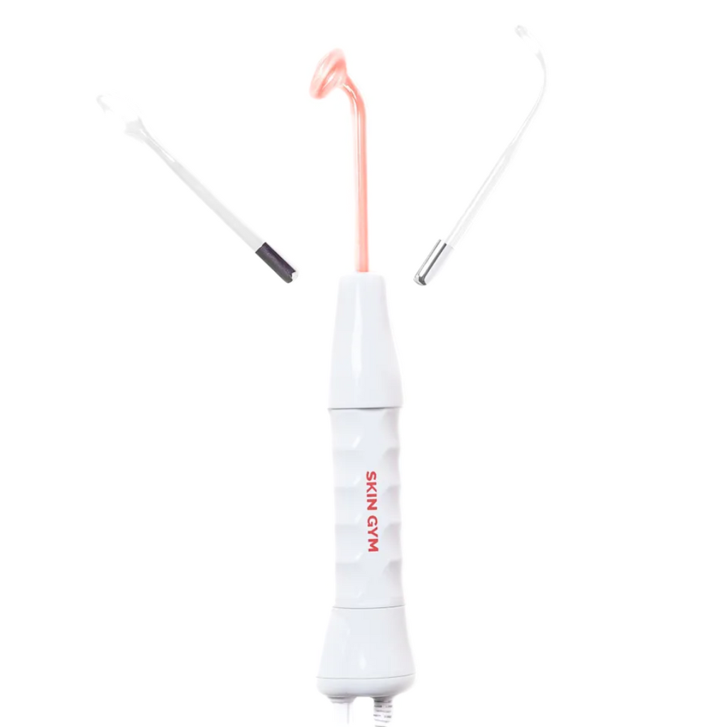 Skin Gym High Frequency Wand With 3 Electorde Attachments
